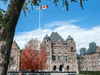 Like its counterpart in Alberta, the Ontario legislature flag has been fully raised for months.