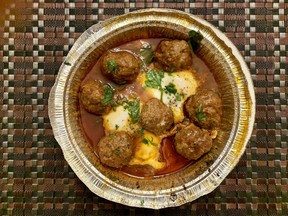 The kafta tagine from Idriss Mediterranean.