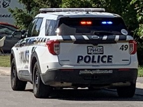 A Gatineau Police Service cruiser.