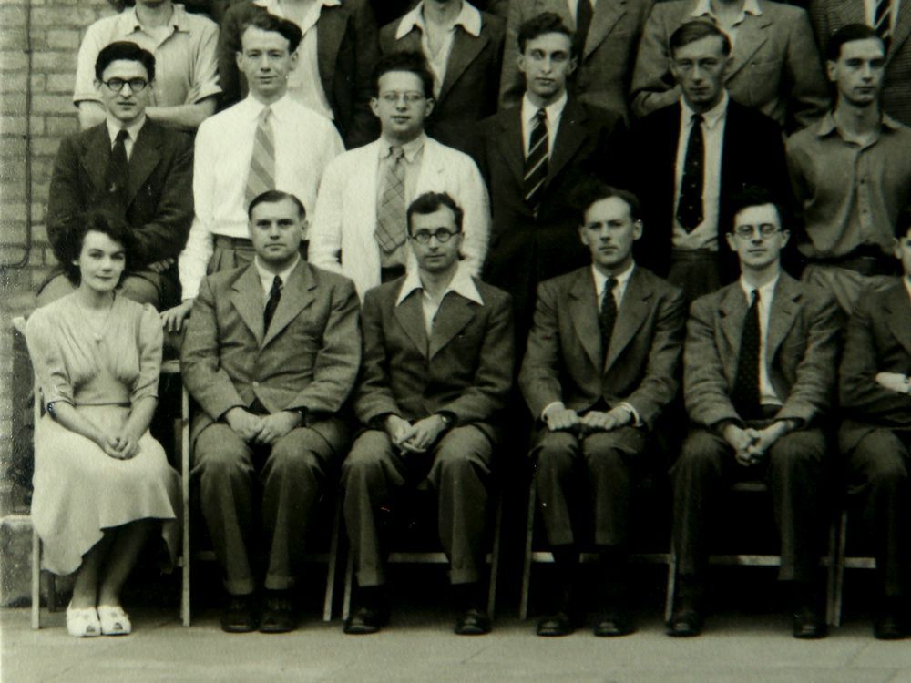  Copy photo: June Lindsey (then June Broomhead) is seen in her days at the Cavendish Laboratory. Picture courtesy of June Lindsey.