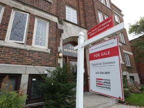 Members of the Ottawa Real Estate Board sold 1,459 houses and condos last month compared to 1,605 in November last year. The five-year average is 1,348 homes sold.