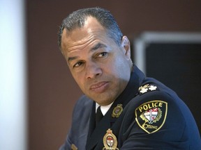 Ottawa Police Chief Peter Sloly faces the challenge of finding efficiencies but ensuring front-line police services are protected.
