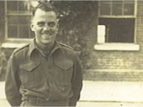 A family photo of Lt, Robert James McCormick, who at 28 was shot to death near Buron, France, on July 8, 1944, while serving with the Highland Light Infantry of Canada.
