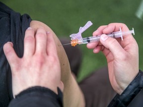 According to the latest figures from Ottawa Public Health and the Ottawa Neighbourhood Study, 544 Lowertown residents rolled up their sleeves in the eight-week period ending Dec. 20. That figure represents 40 per cent of previously unvaxxed residents.