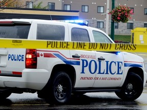 A file photo of a Brockville police vehicle.