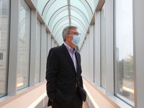 Jim Watson, Mayor of Ottawa, at Ottawa City Hall in October 2021.