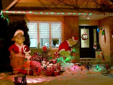 Homes decorated for the holidays:
Freshwater Way in Barrhaven/Nepean area.