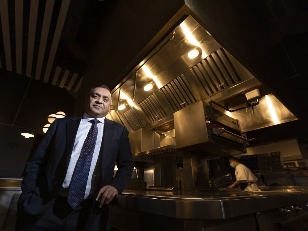  Aiana Restaurant Collective owner Devinder Chaudhary has a high-end HVAC ventilation system because of the open kitchen.