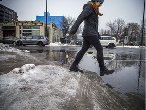 Ottawa was hit with messy weather Saturday that left a blanket of fog in some areas and lots of puddles in others.
