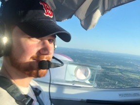 Ottawa 67s goaltender Max Donoso spent his COVID-19 downtime learning how to fly, with dreams of becoming a pilot as a backup plan to his hockey career.