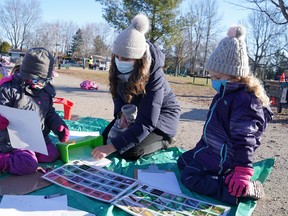 At the OCSB, outdoor learning time is woven into the daily schedule as an extension of the indoor classroom. SUPPLIED PHOTOS