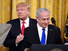 U.S. President Donald Trump and Israeli Prime Minister Benjamin Netanyahu on January 28, 2020. "I liked Bibi. I still like Bibi," said Trump recently.