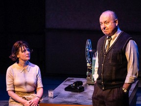 Actors Marion Day and Paul Rainville in "Daisy" by Sean Devine, now playing at the Great Canadian Theatre Company.