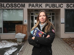 Blossom Park Public School librarian Denise Natyshak has been overwhelmed by the kindness of Ottawans who have generously donated to help the library purchase new books.
