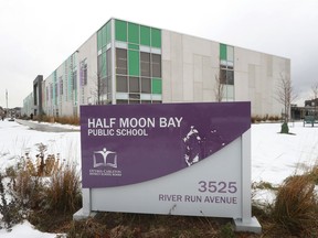 Half Moon Bay Public School at 3525 River Run in Ottawa