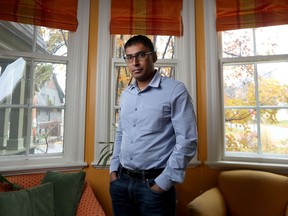 Dr. Kumanan Wilson poses for a photo at his home in Ottawa. Dr. Wilson is a General Internal Medicine Specialist at TOH and CEO of CANImmunize.