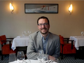 Stephen Beckta poses for a photo at Beckta's in Ottawa Wednesday, says he's "cautiously optimistic" that Ottawa can get through the rest of the pandemic "without another lockdown or reduction in capacity."