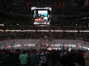File photo/ Ottawa Senators at the Canadian Tire Centre.