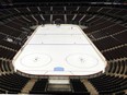 Files: Empty ice at the Canadian Tire Centre