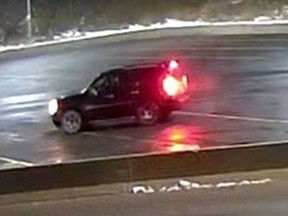 OPP is looking for a black SUv connected with the theft of $200,000 worth of butter from a truck yard in Trenton Christmas Day.
