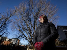 Darlene Pearson is the co-ordinator of a group called Centretown Neighbourwoods that has a network of
about 30 volunteers who are cataloguing and monitoring the big trees in the central Ottawa neighbourhood.