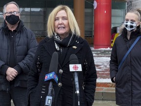 Ottawa Coun. Diane Deans, with husband Ron Richards and daughter Megan McGovern,  announced last month that she will run for mayor in the 2022 municipal election.