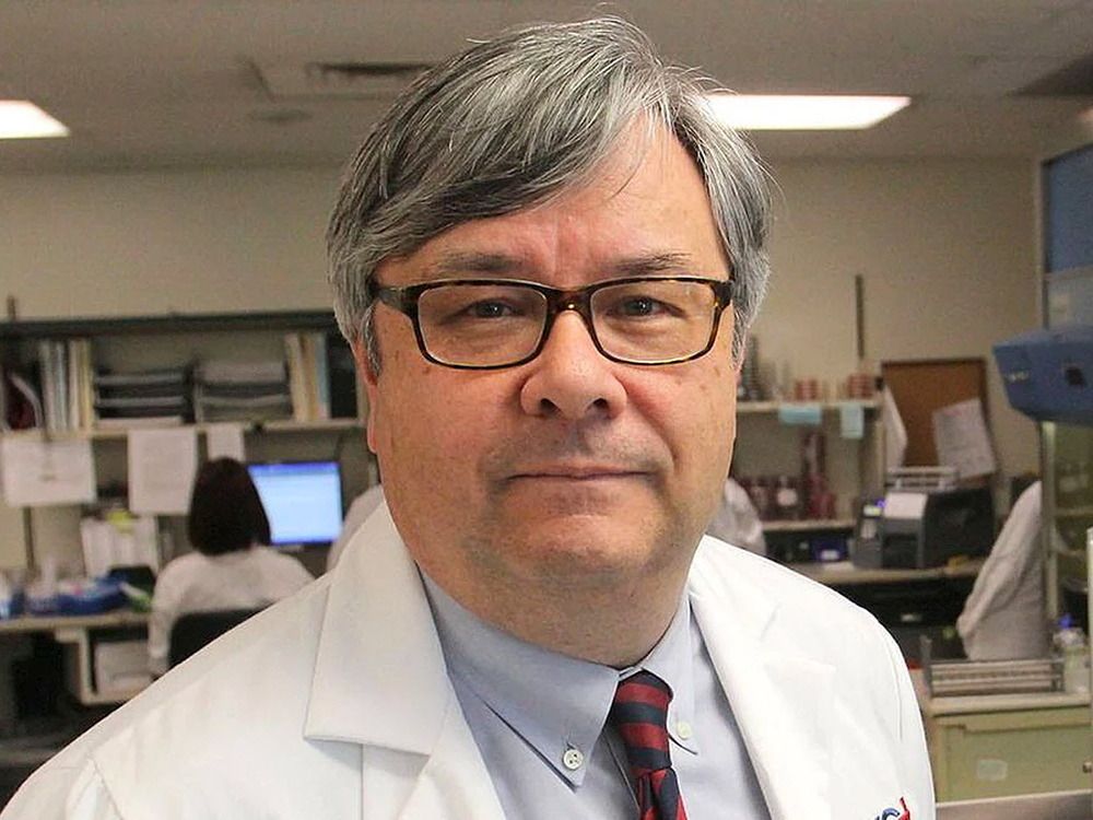  Dr. Gerald Evans, an infectious disease expert, says it can be difficult to determine whether or not COVID-19 infections among patients and staff are acquired in the hospital.
