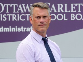 Brett Reynolds, associate director of education for the Ottawa-Carleton District School Board, says parents who need to protect vulnerable members of their households should know the voluntary reports of positive COVID-19 tests are incomplete and would not want to use them as their sole source of information about whether their child attends in-person school.