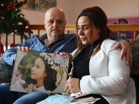 Joseph Abi Assal and Marie-Lou El-Kada's daughter Josée died after being injured in a sledding accident at the hill at Mooney's Bay on Dec. 27.