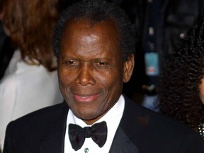 ***FILE PHOTO: Sidney Poitier, the first black man to win Best Actor Oscar, has died at age 94.