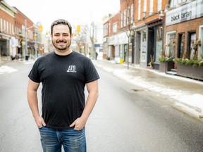 Ian Carswell, chef and owner of Black Tartan restaurant in Carleton Place, has gone back to work while restaurants are shut down to in-person dining. He is making large batches of soup to sell and donate to the Lanark County Food Bank through the Souper BOGO event.