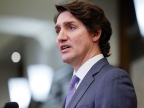 Prime Minister Justin Trudeau, who was to give remarks Monday morning as demonstrations continue in downtown Ottawa over vaccine mandates and public health restrictions, said Monday  that he has tested positive for COVID-19.