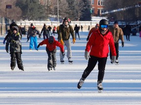 Files: The weather might require some extra insulation if you're out on the Canal Tuesday.