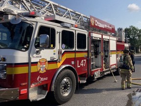 A file photo of an Ottawa Fire Services rig.