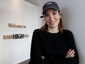 Lauren Tansley, owner of Ottawa-based cannabis and accessory retailer Ouid, poses for a photo at her store in Ottawa Monday. Tansey says her company is in the process of adding three more Ouid retail locations in Ottawa.