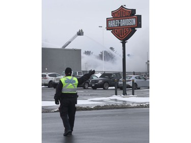 Ottawa Fire emergency vehicles, police and paramedics were at the scene and police indicate there was an explosion. Injuries were also reported and workers were sent to the hospital.