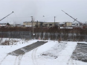 Fire at Eastway Tank on Merivale Road in Ottawa Thursday afternoon. Ottawa Fire emergency vehicles, Ottawa Police and Ambulance Service were at the scene and police indicate there was an explosion. Injuries were also reported and workers were sent to the hospital.