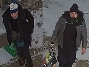 Suspects in a Richmond Road break-in earlier this month.
