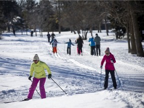 Files: Here, skiers are enjoying the 'other' Ottawa, on the Britannia Winter Trail