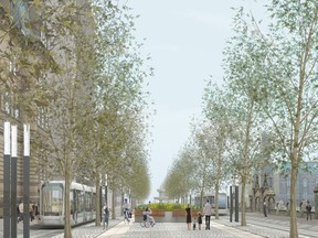 The Supporters of the Loop have called for a reimagined Wellington Street, complete with tram, in front of the Parliament buildings.
