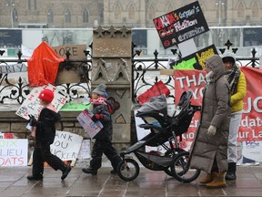 The presence of children, the immobilization of some protest vehicles and attempts to thwart enforcement of a fuel ban in the downtown core are among the challenges Ottawa police faced as they try to end an occupation that is nearing the two-week mark.