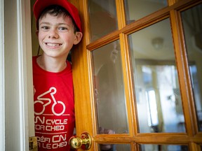 The 15th annual CN Cycle for CHEO is back as an in-person event on Sunday, May 1. Fourteen-year-old Zach Rogerson will be one of the event’s special ambassadors.