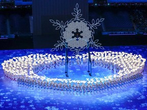 The opening ceremonies of the Beijing 2022 Winter Olympics is seen on  Friday, February 4, 2022.