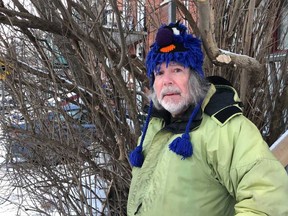 Centretown resident Dave Moyer came to the help of a disabled woman who had been harassed by protesters in a grocery store's underground parking garage on Saturday.