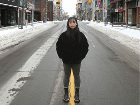 Zexi Li says she's “so grateful and feel so much relief seeing the streets cleared. Walking down the unoccupied streets of Ottawa is an incredible feeling.”