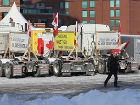 Truckers occupation and protesting continues it's 11th day in Ottawa Monday.  Truckers at the RCGT Park Monday morning after Ottawa Police confiscated fuel Sunday night.