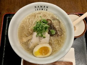 Chicken ramen at Ramen Isshin