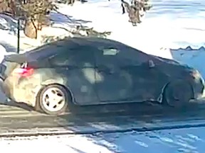 Police are looking for a Honda Civic believed to be involved in a hit and run Feb. 13 at Meandowlands and Fisher that seriously injured a 13-year-old girl.