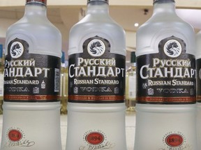 Russian Standard Vodka photographed, April 3, 2014.
