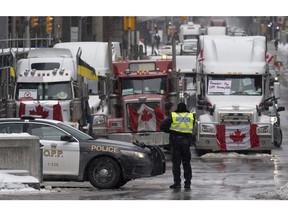 The presence of children, the immobilization of some protest vehicles and attempts to thwart enforcement of a fuel ban in the downtown core are among the challenges Ottawa police faced as they try to end an occupation that is nearing the two-week mark.